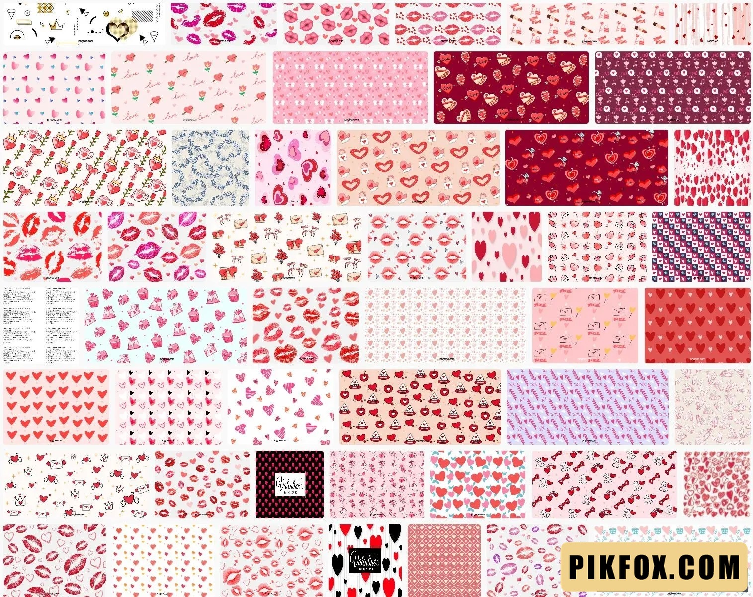 58+ Valentine Pattern Background