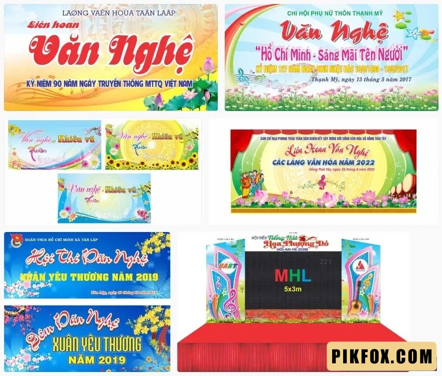 6+ Background văn nghệ