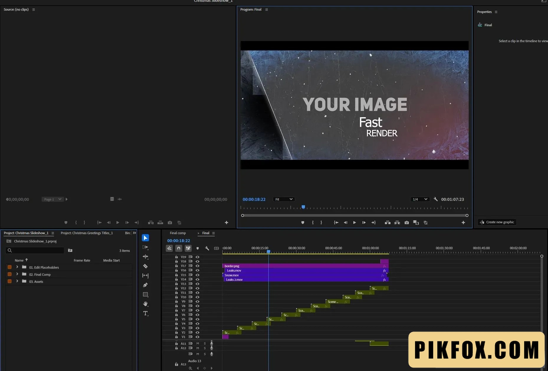 6+ Festivals template Premiere Pro
