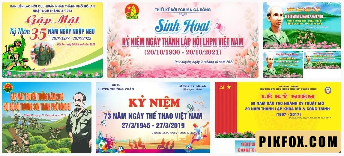 6+ Phông nền sân khấu kỷ niệm