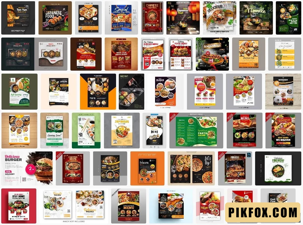 60+ Poster nhà hàng