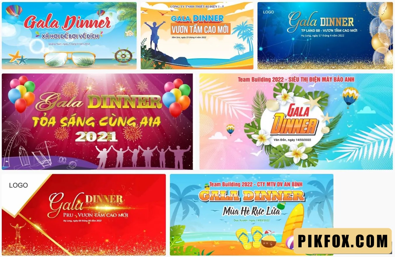 7+ Backdrop Gala Dinner