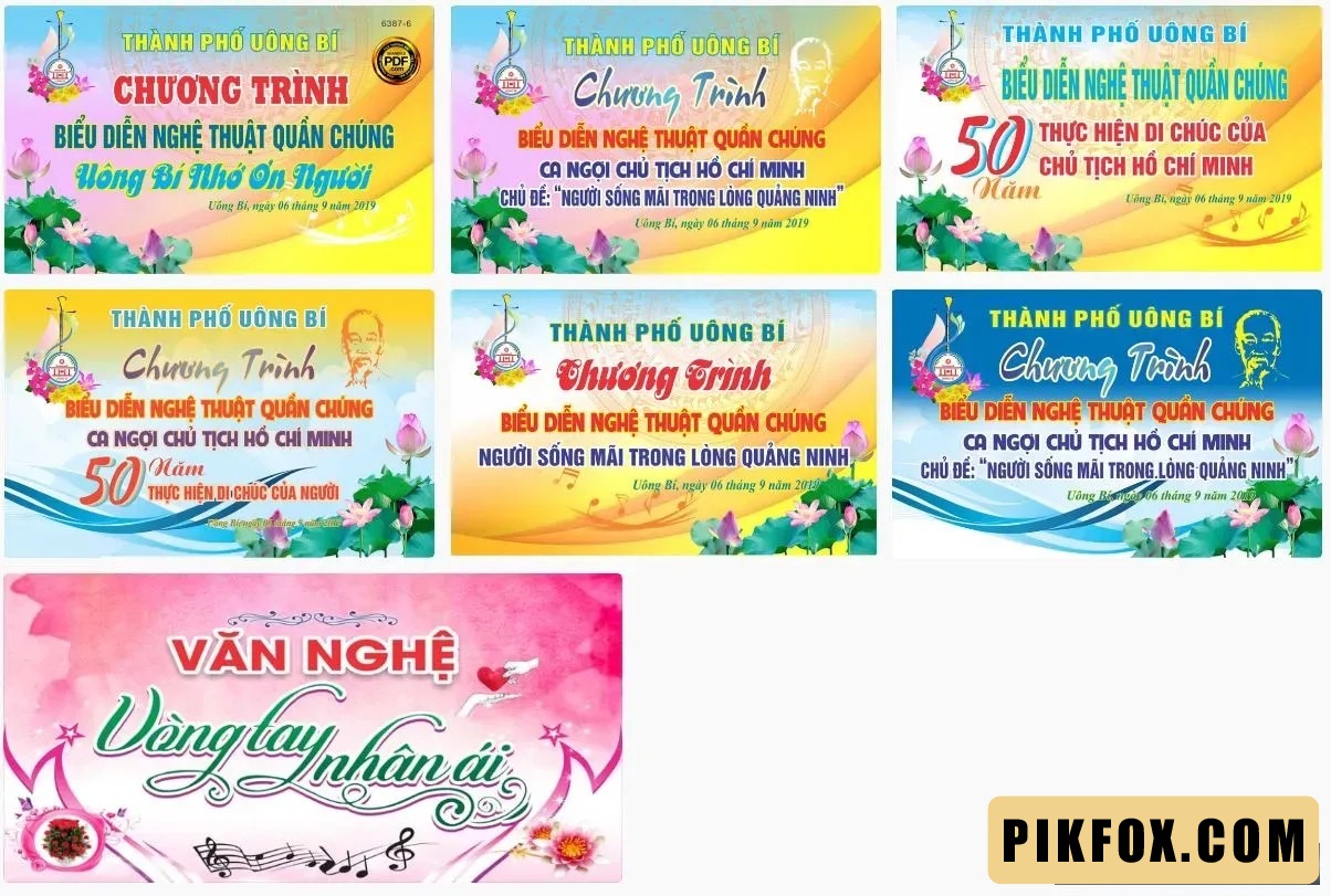7+ Backdrop sân khấu văn nghệ