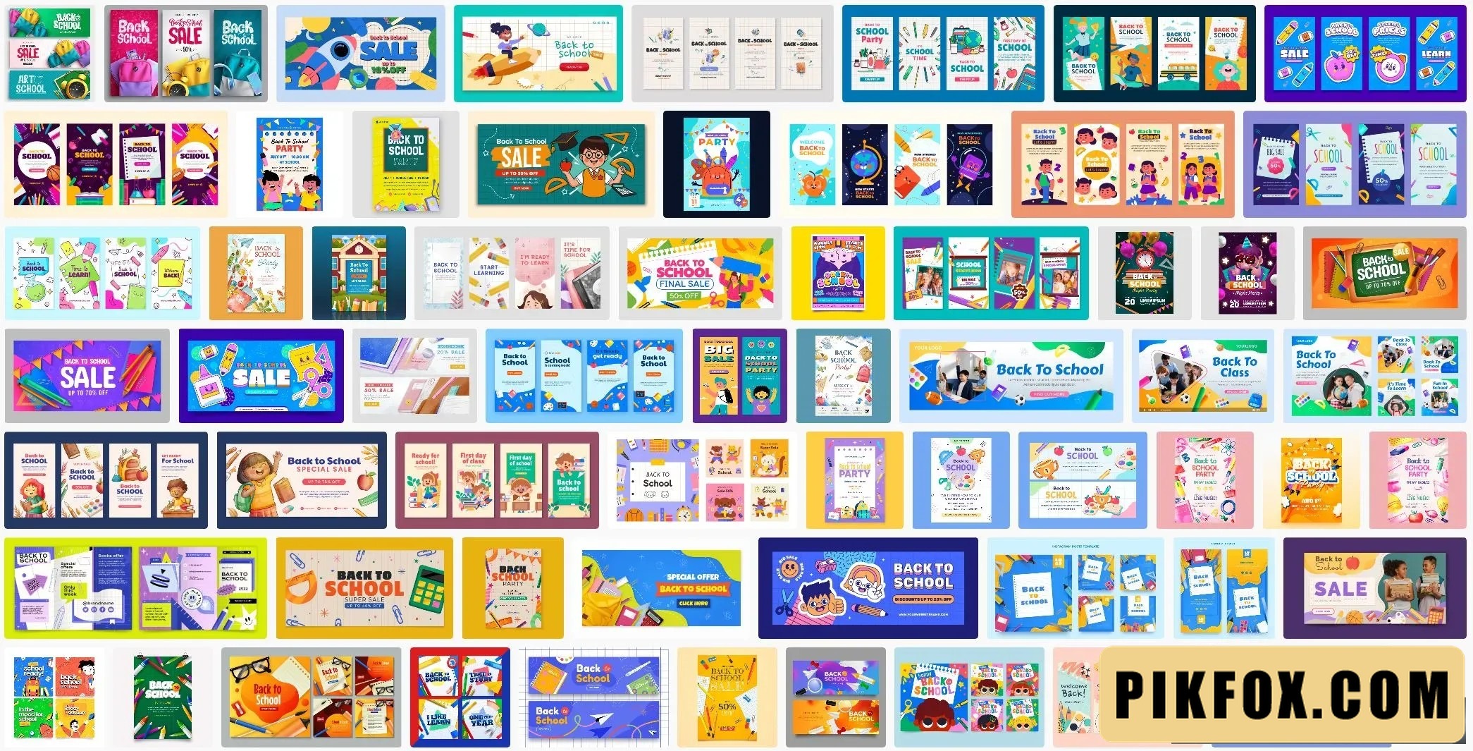 70+ Banner Education