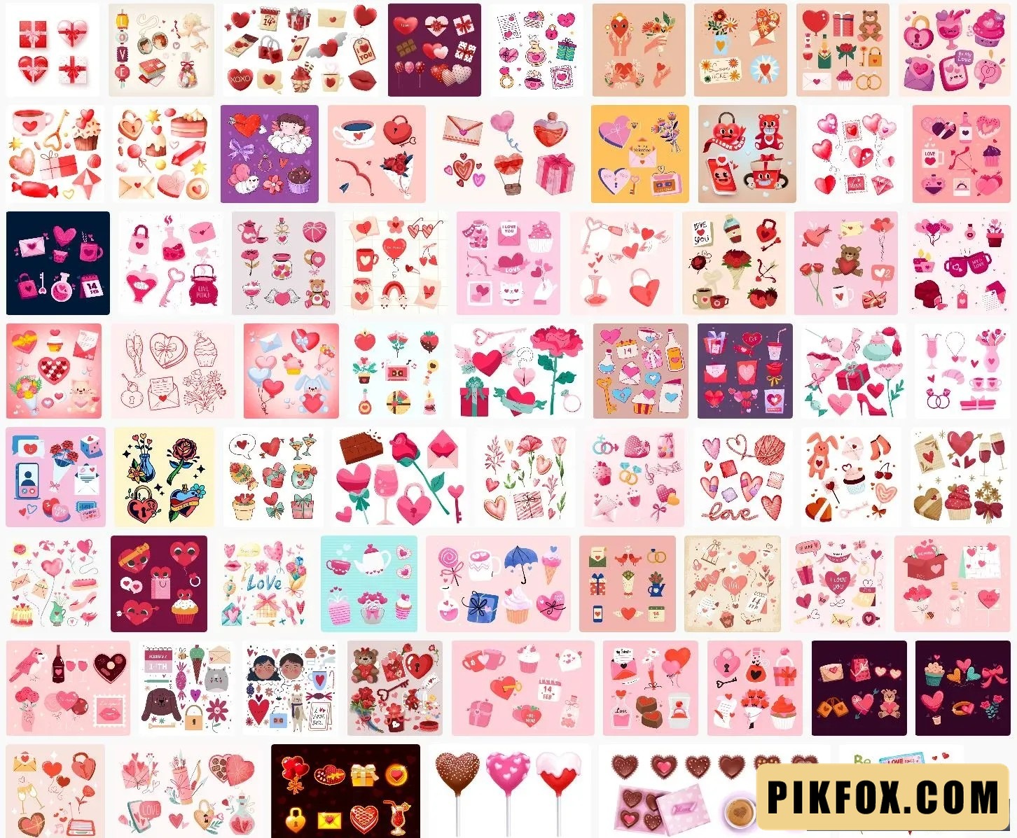 70+ Valentine's Day Elements 2