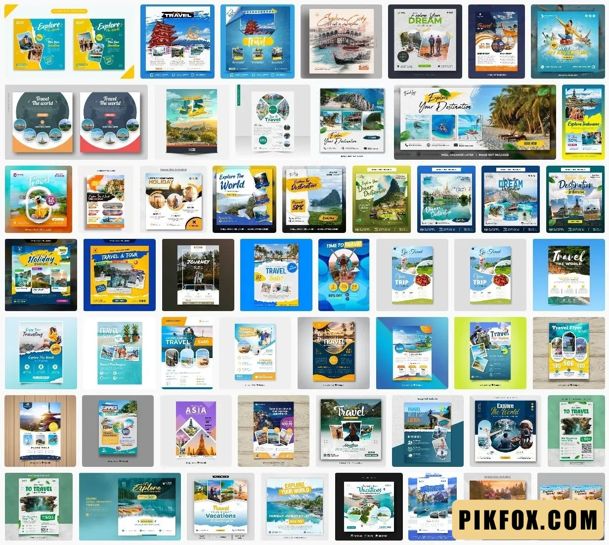 72+ Poster du lịch