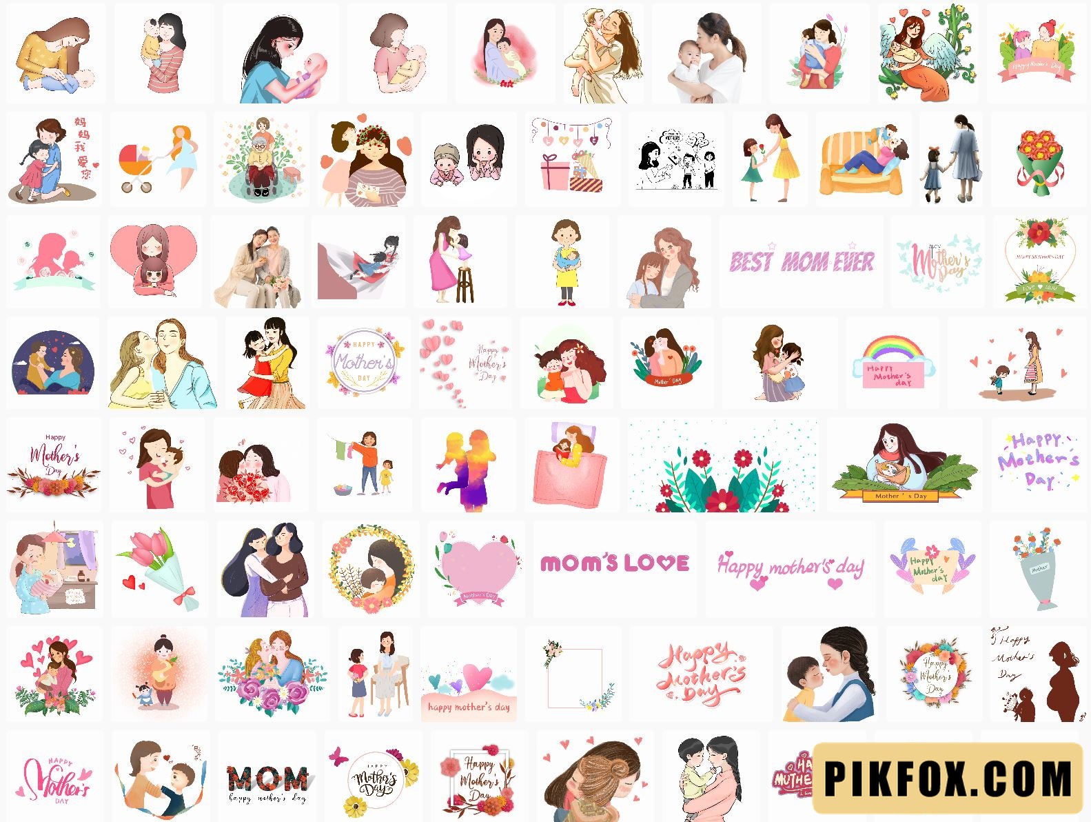 79+ Ảnh PNG Ngày Của Mẹ