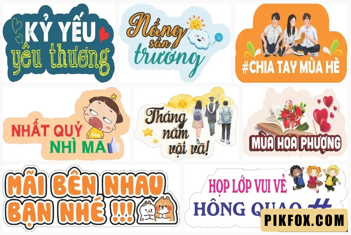 8+ Hashtag lớp học