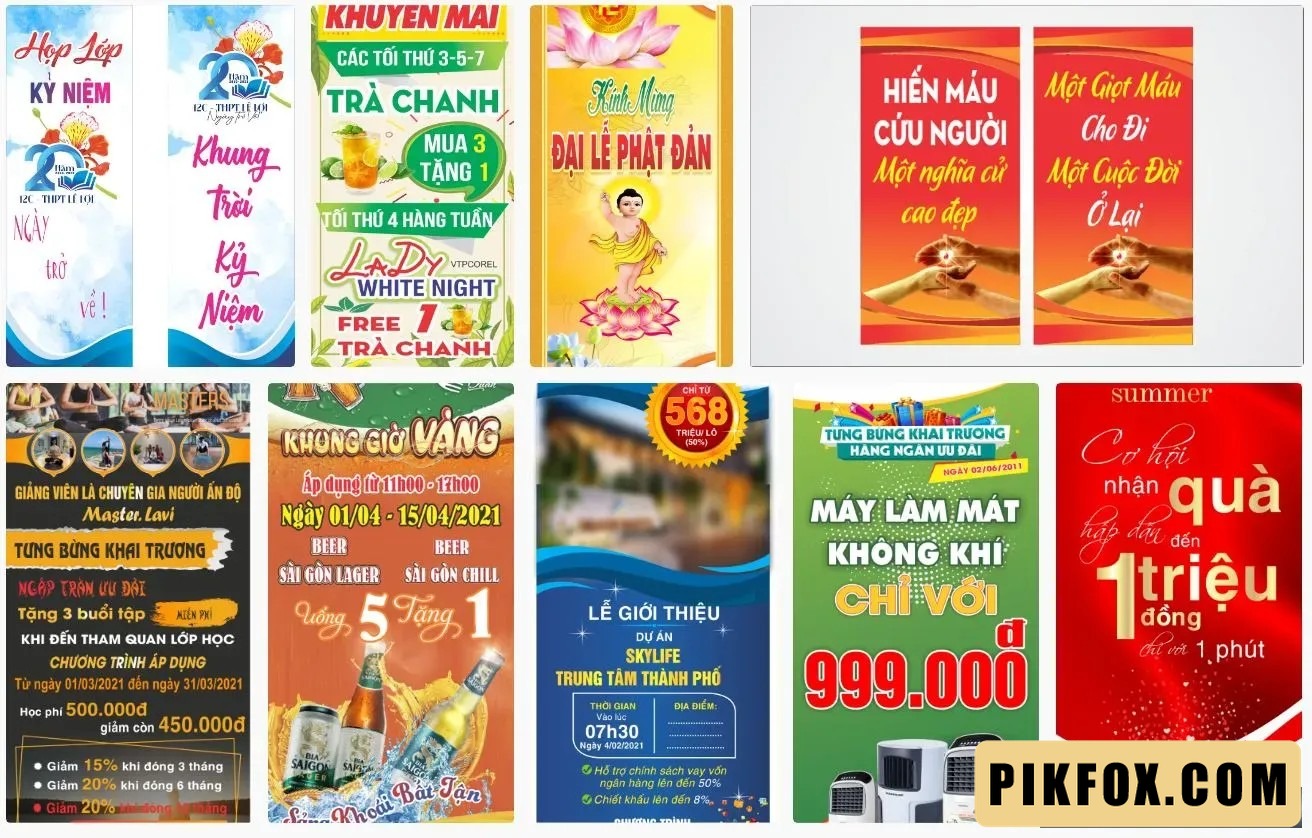9+ Download mẫu standee đẹp