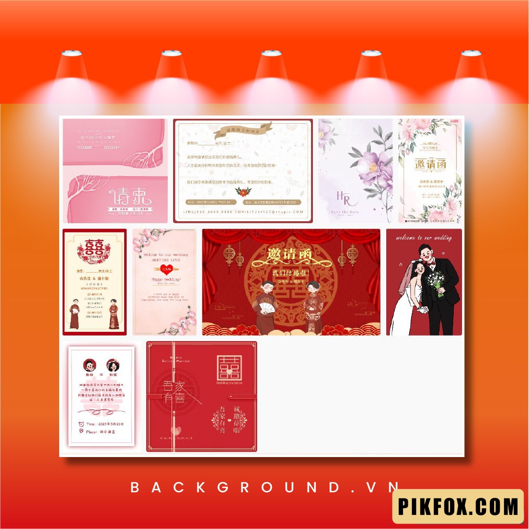 9+ Thiệp cưới file PSD