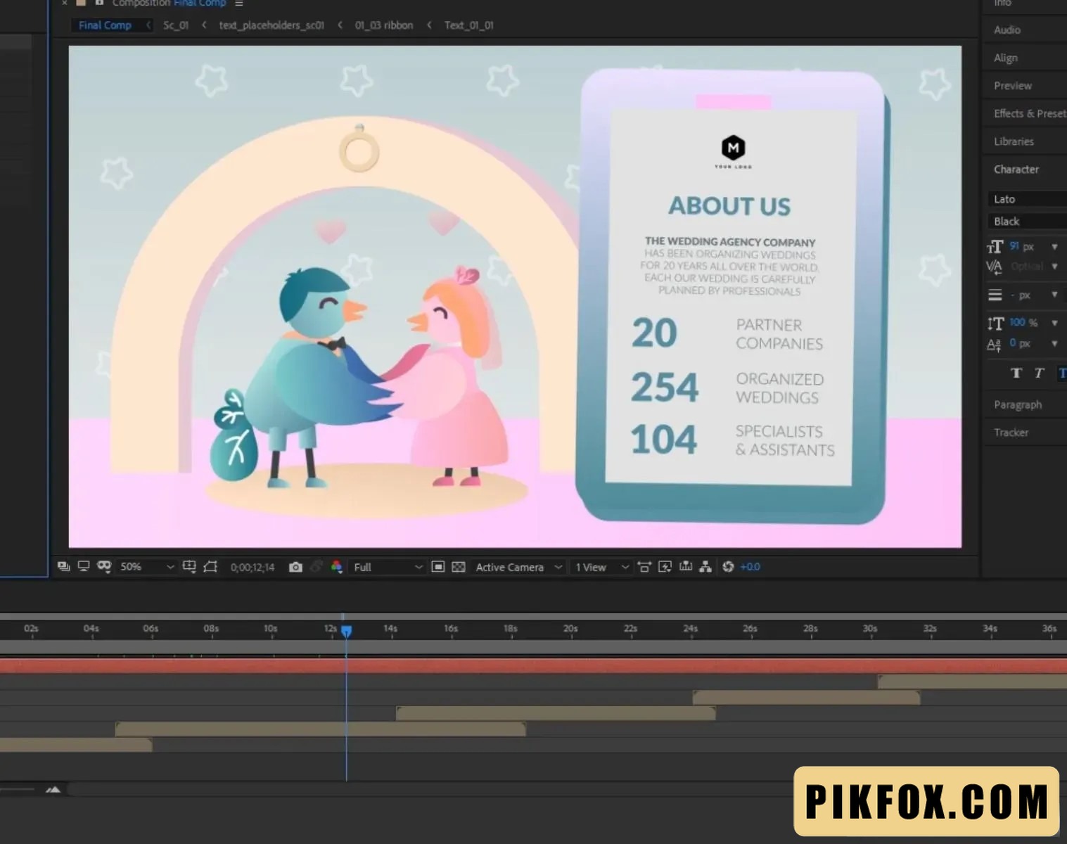 9+ Weddings After Effects