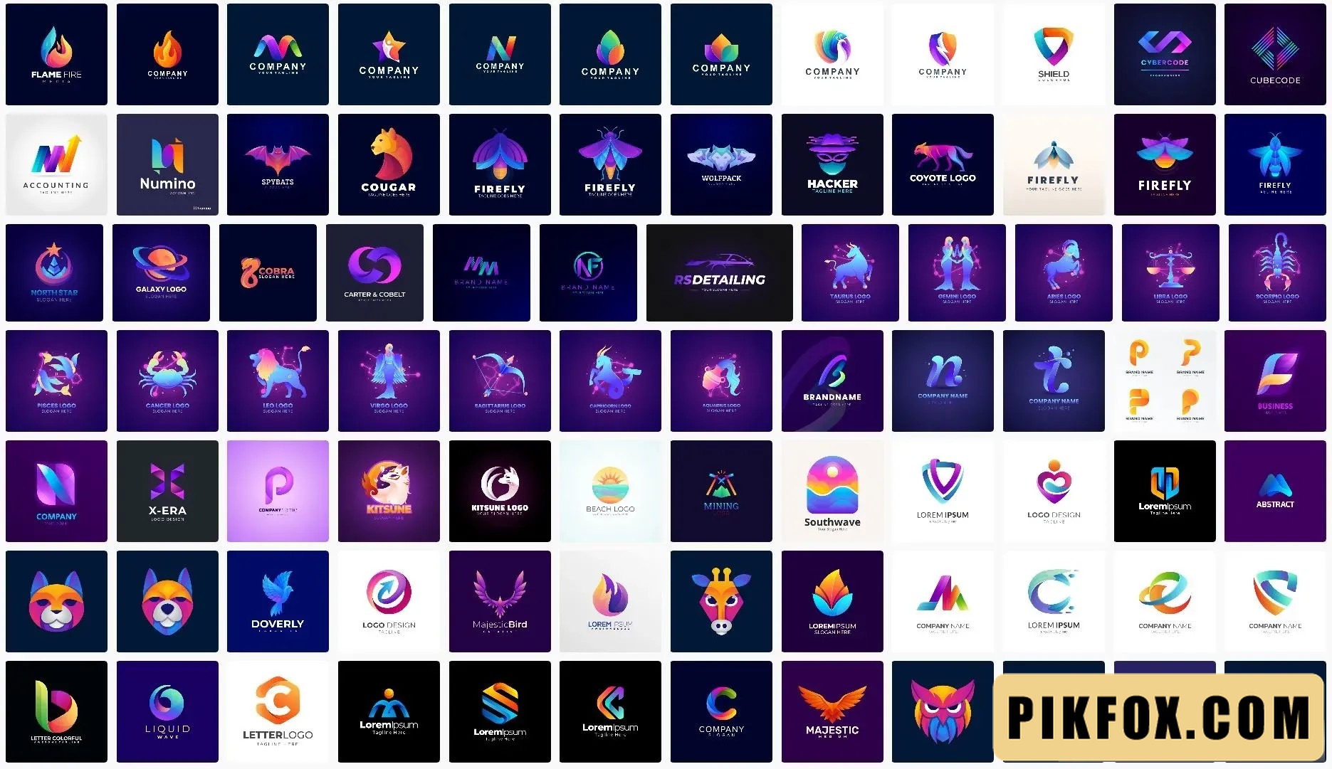 90+ Logo Gradient