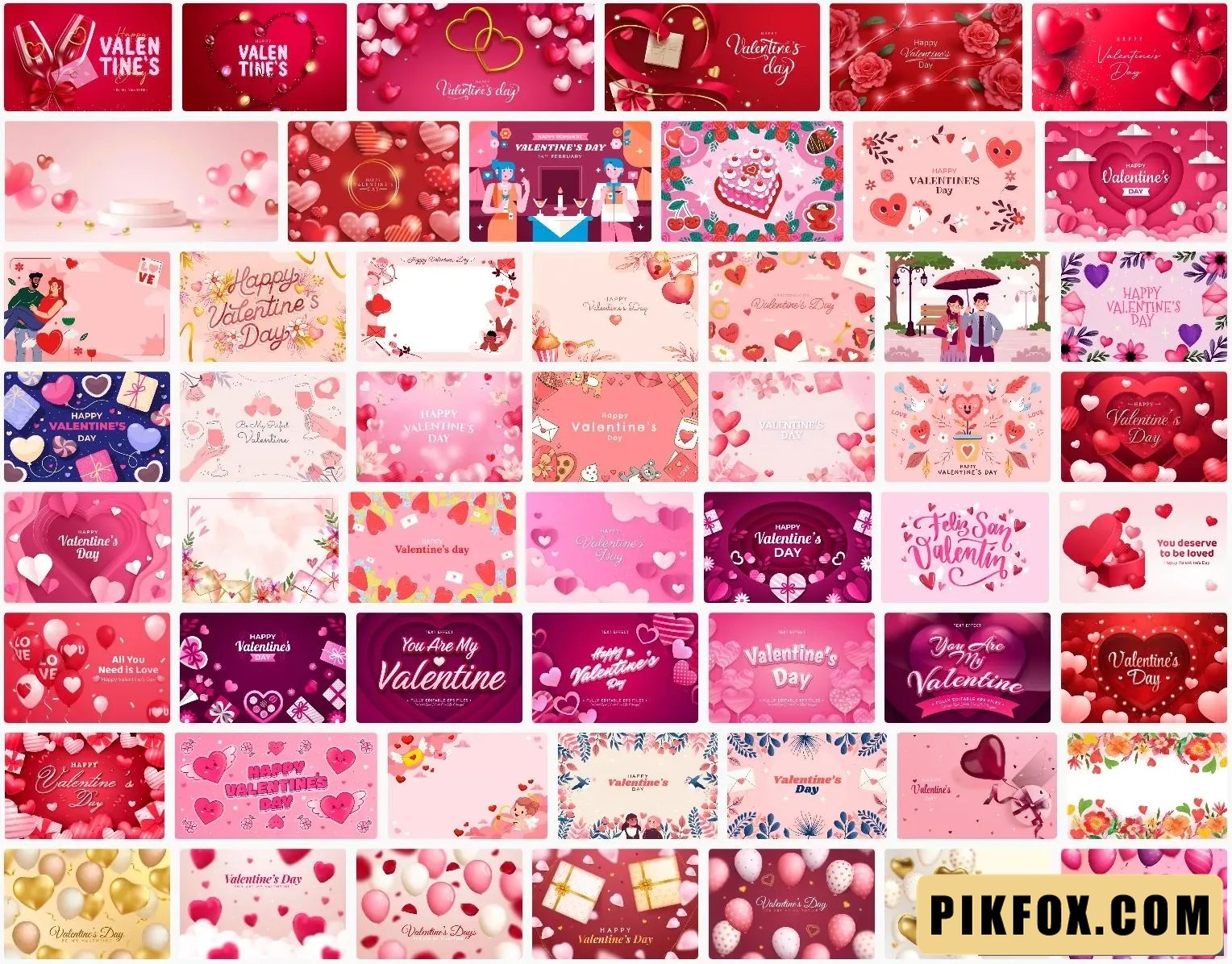 90+ Valentine's Backgrounds
