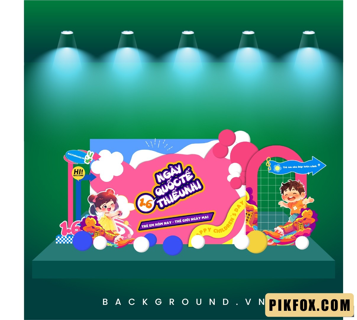 Backdrop ngày quốc tế thiếu nhi đẹp (13)