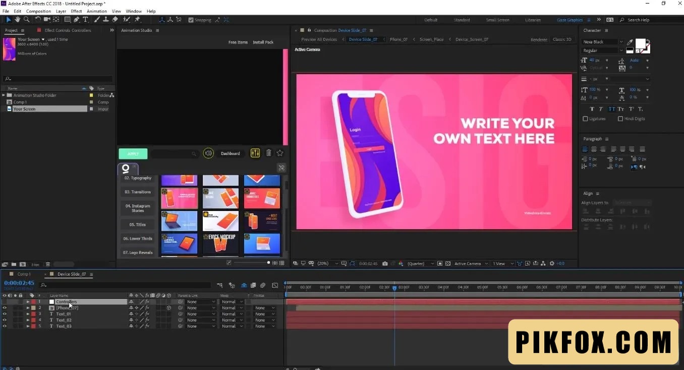 Adobe After Effects Cyber Punkv3