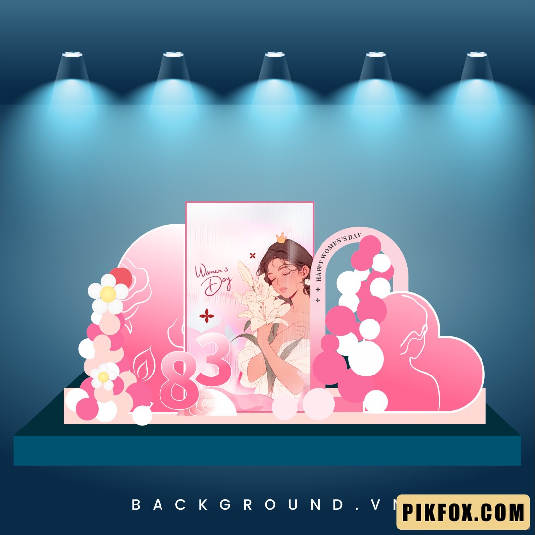 Backdrop ấn tượng cho sự kiện 8-3 (81)