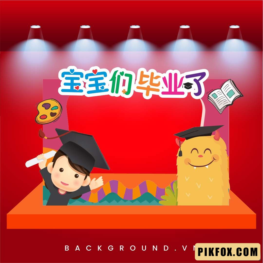Backdrop Check-in Lễ Tốt Nghiệp THCS (7)