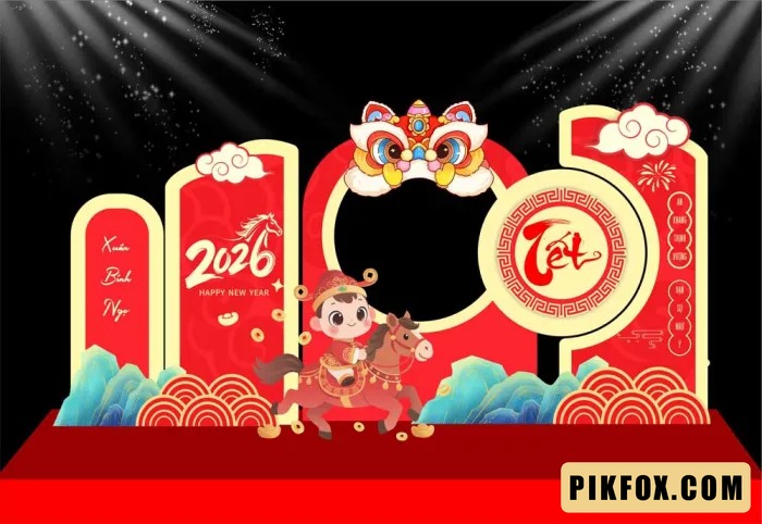 Backdrop checkin Tết 2026 (38)