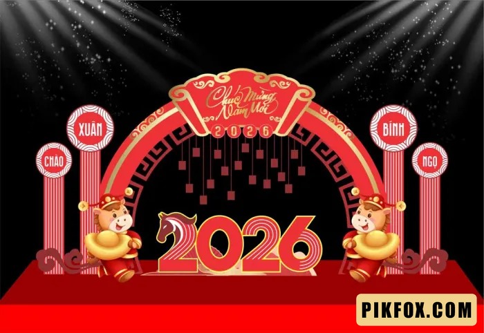 Backdrop checkin Tết 2026 (43)