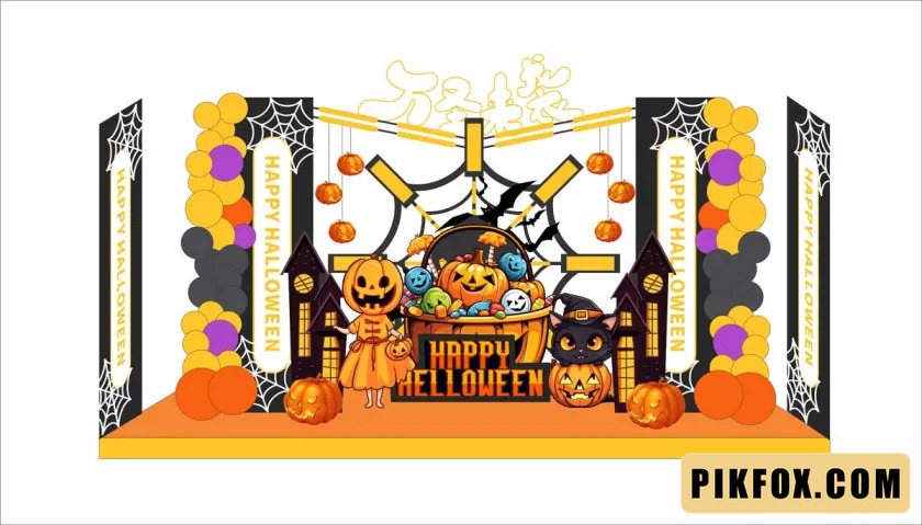 Backdrop Checkin Halloween (19)