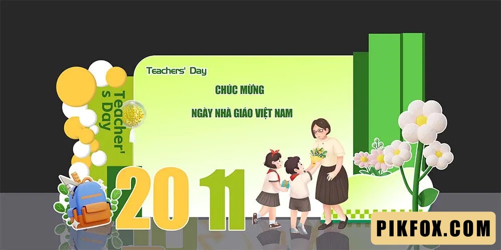 Backdrop Checkin Ngày Nhà Giáo Việt Nam 20-11 (70)