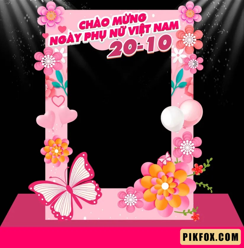 Backdrop Checkin Ngày Phụ Nữ Việt Nam 20-10 (2)