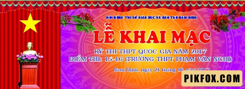 Backdrop kỳ thi THPT Quốc Gia