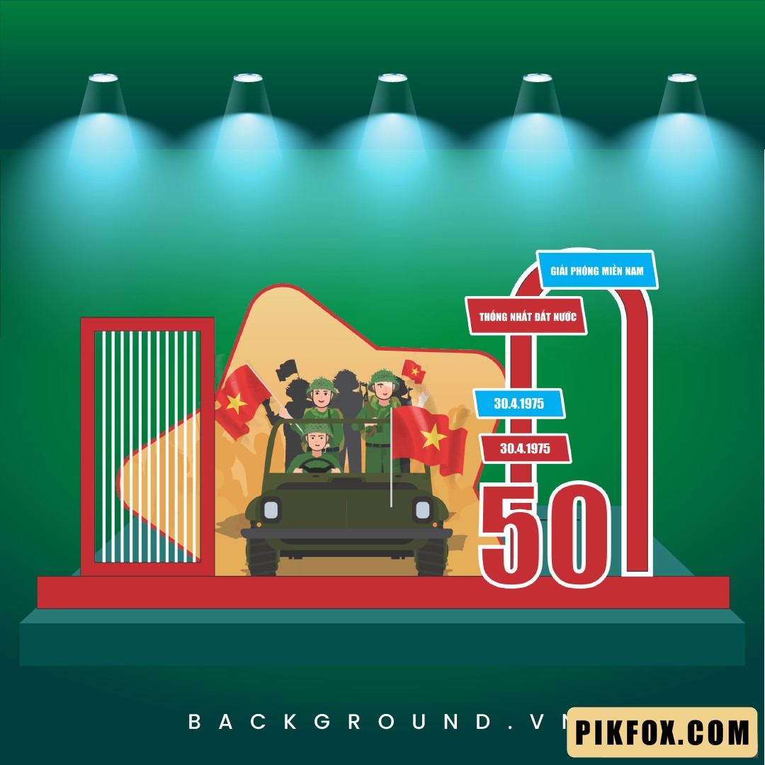 Backdrop nghệ thuật chào mừng 30-4 (17)