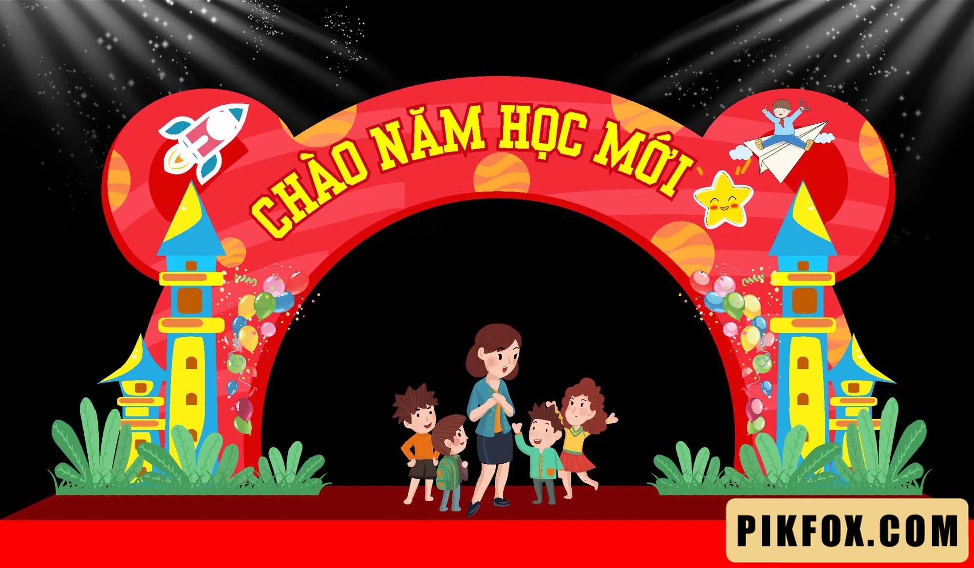 Background khai giảng trường mầm non 2025 (13)