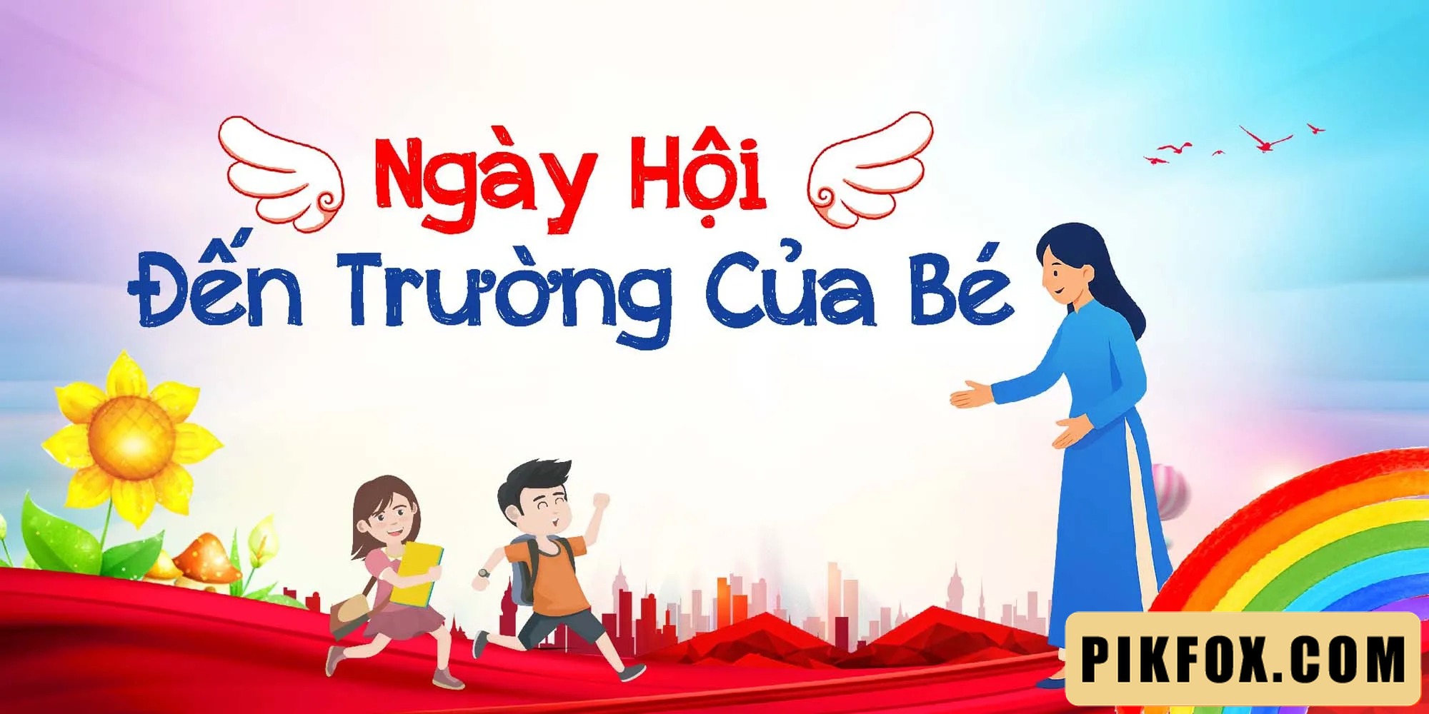 Background khai giảng trường mầm non 2025 (16)