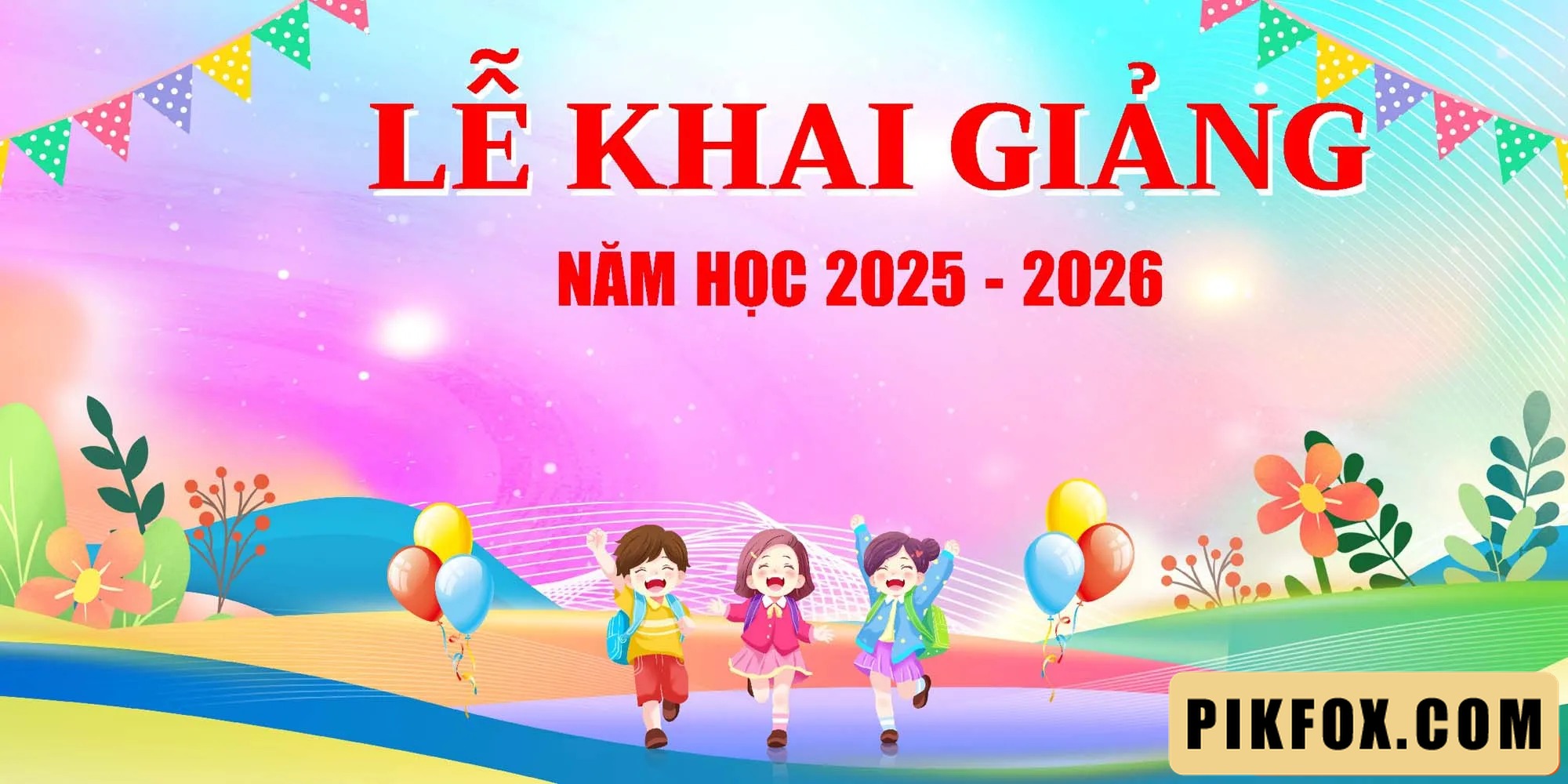 Background khai giảng trường mầm non 2025 (20)
