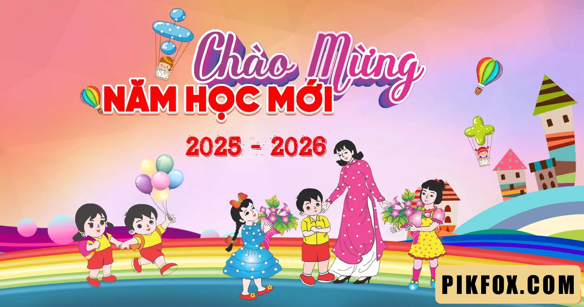 Background khai giảng trường mầm non 2025 (3)