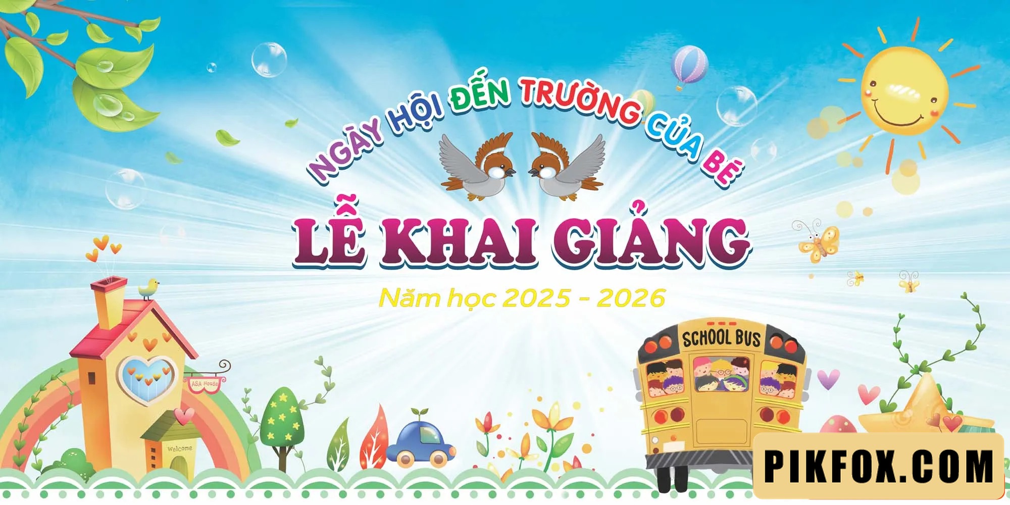 Background khai giảng trường mầm non 2025 (41)
