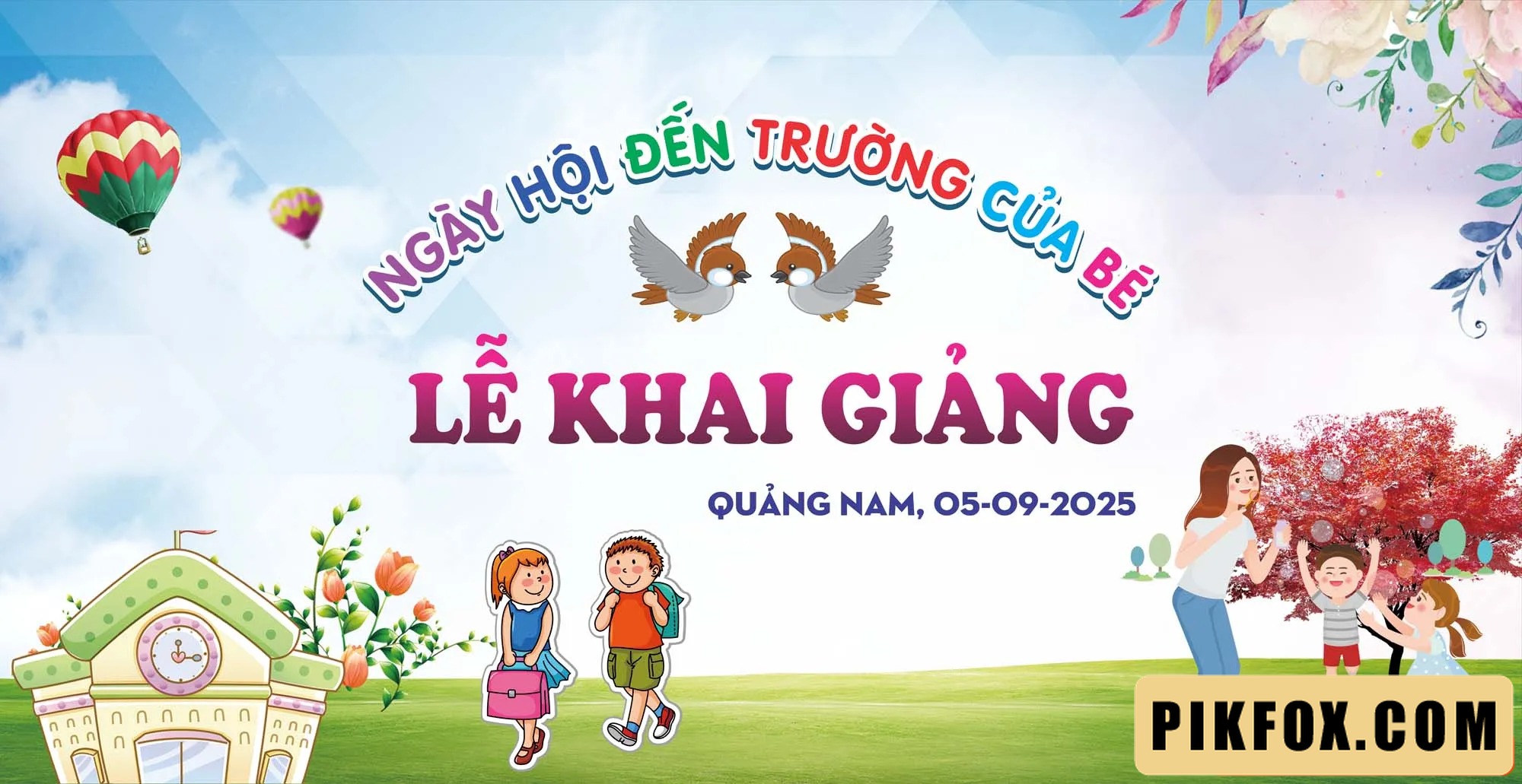 Background khai giảng trường mầm non 2025 (42)