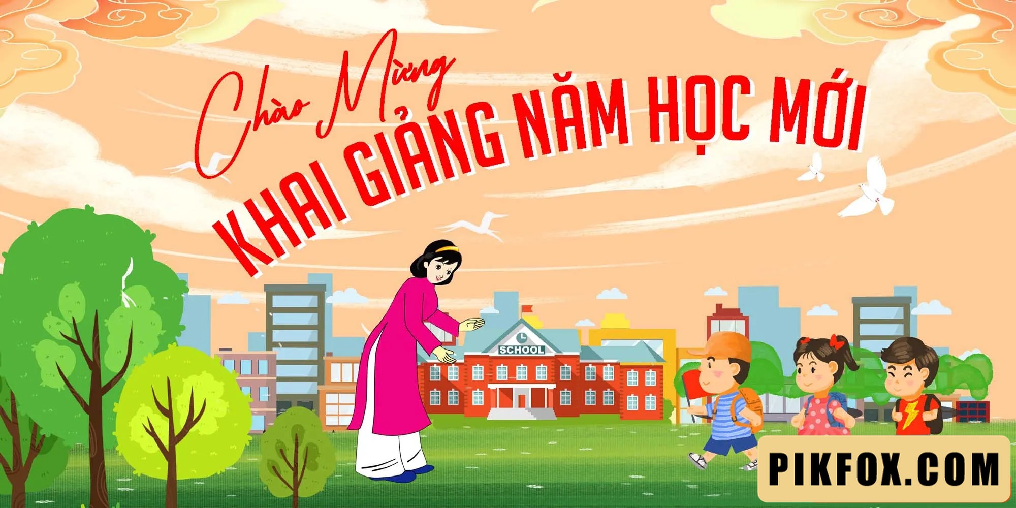 Background khai giảng trường mầm non 2025 (6)
