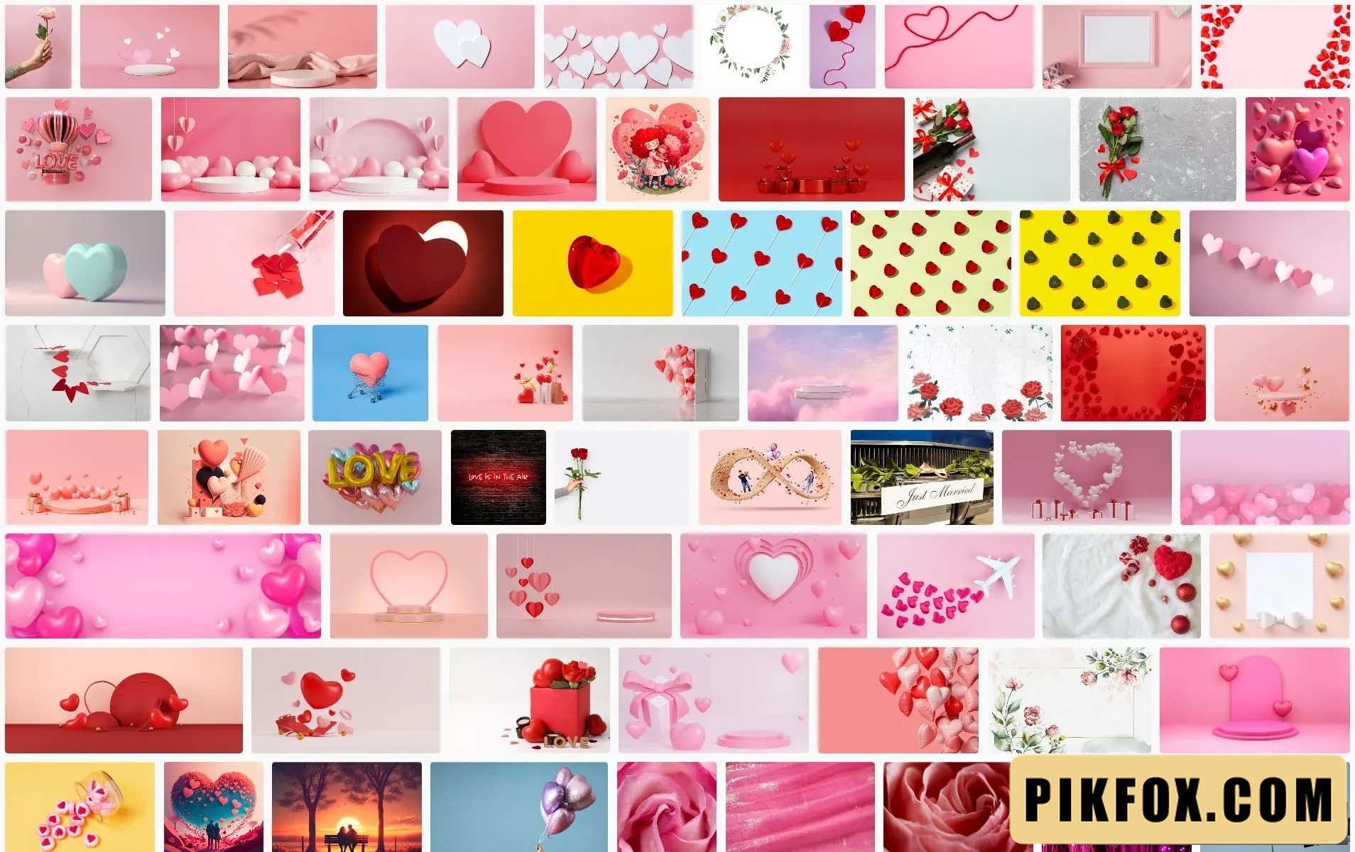 Background lãng mạn