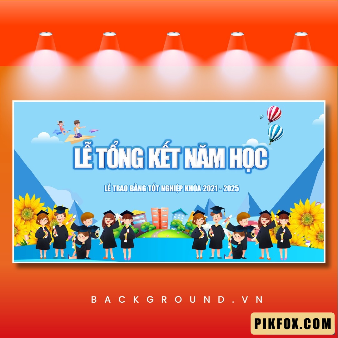 Background lễ tổng kết năm 2025 THCS (1)