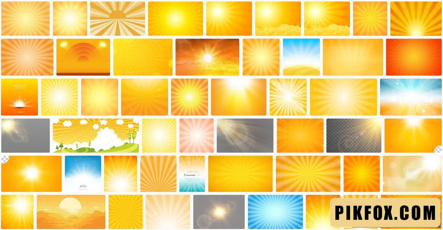 Background mặt trời