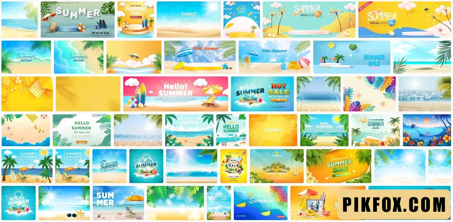 Background mùa hè