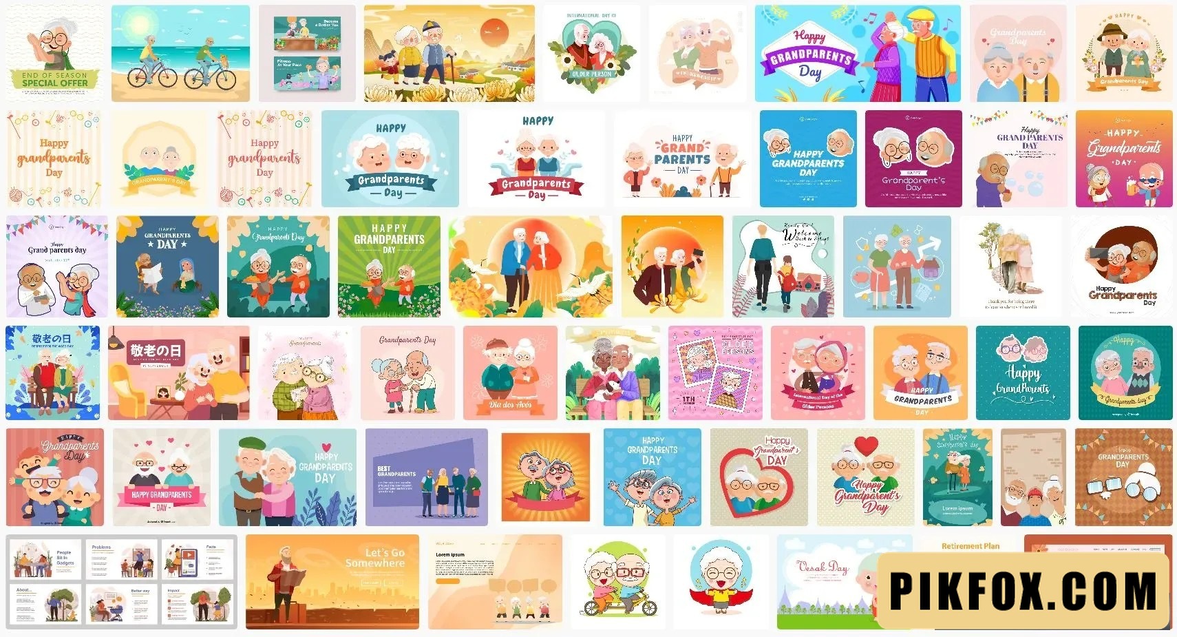 Background người già