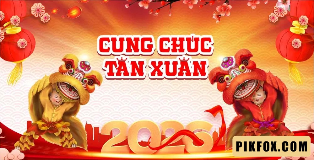 Background - Phông nền sân khấu Tết 2026 (233)