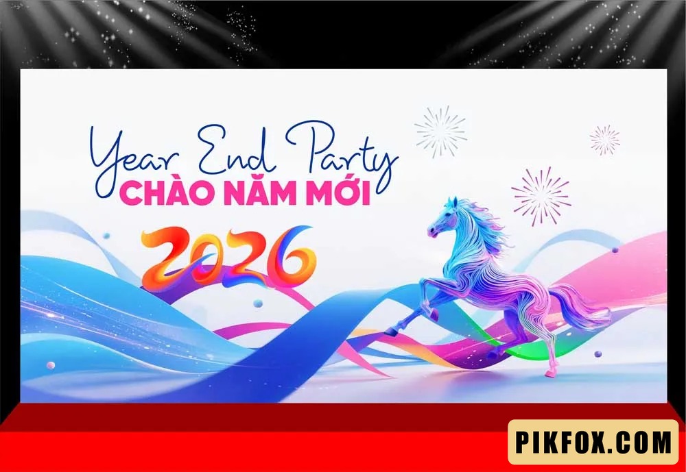 Background - Phông nền sân khấu Tết 2026 (234)