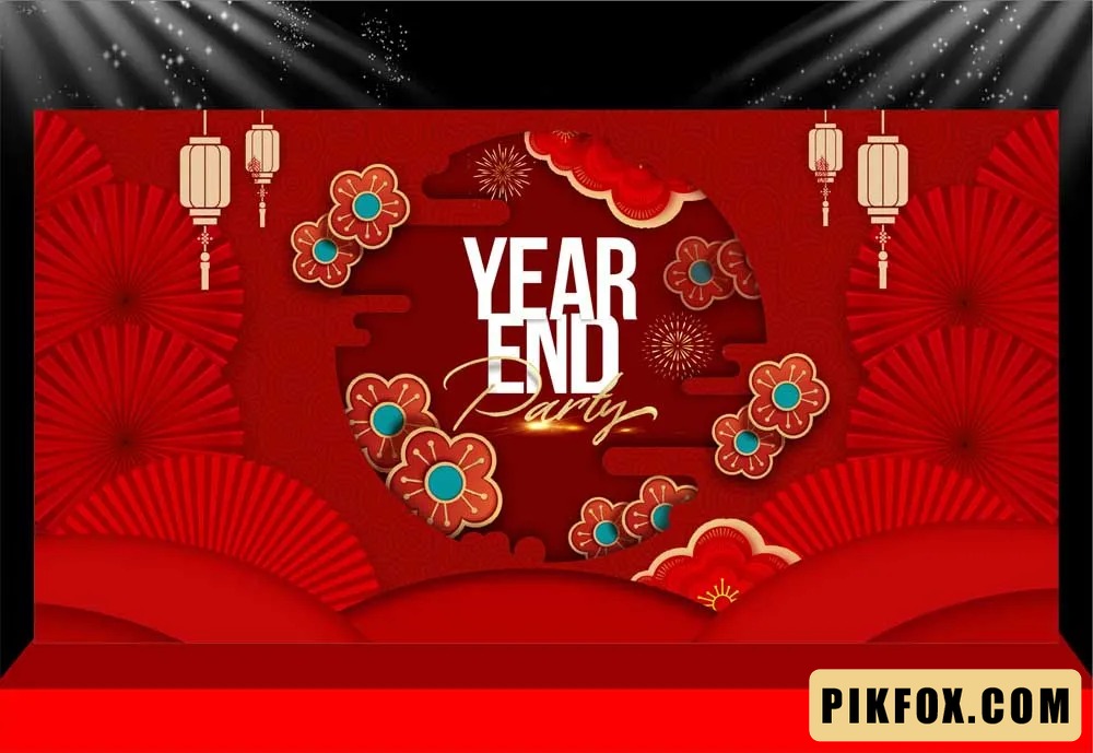 Background - Phông nền sân khấu Tết 2026 (241)