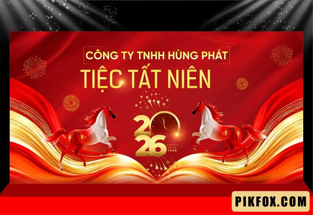Background - Phông nền sân khấu Tết 2026 (242)