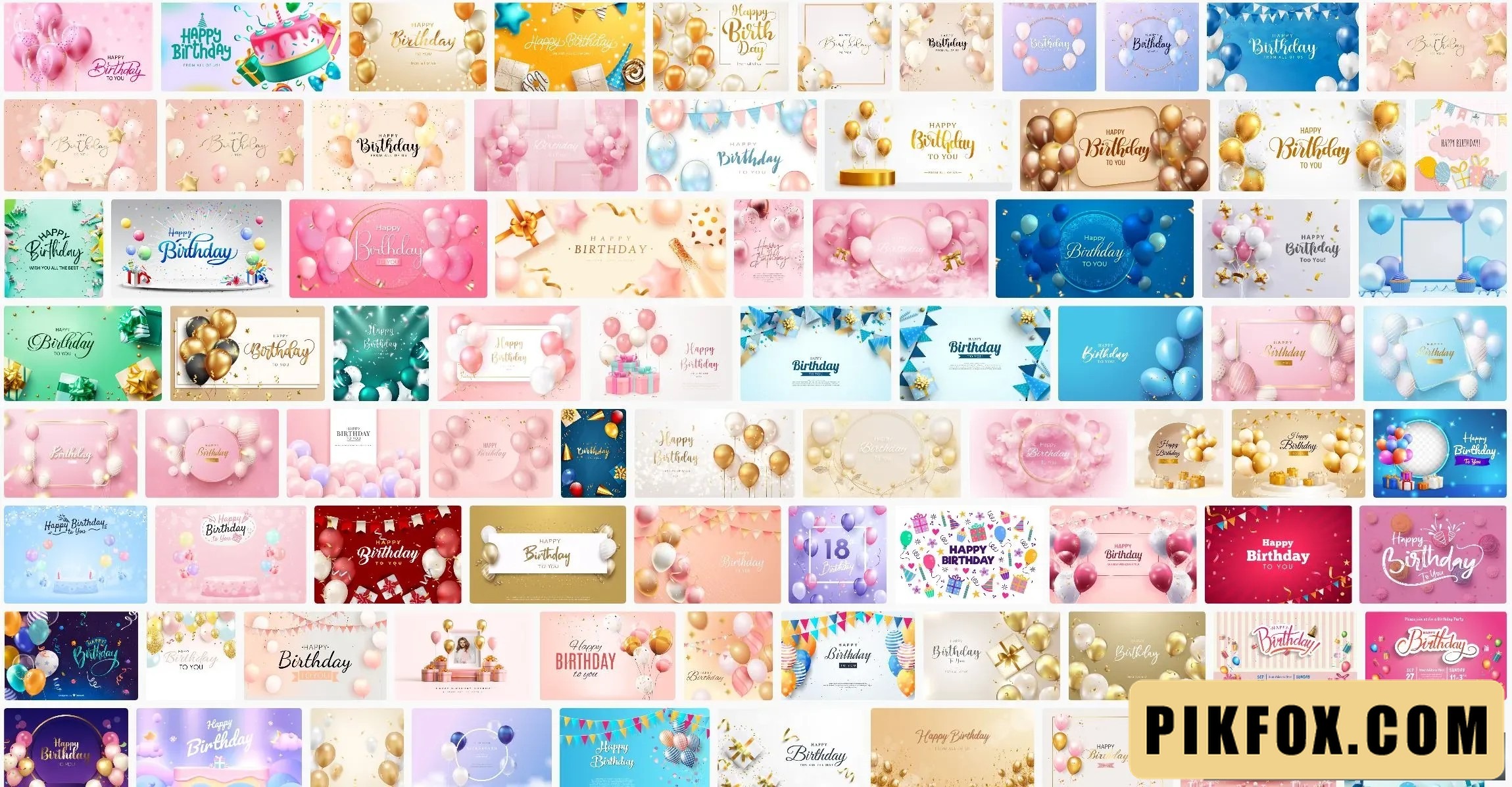 background sinh nhật