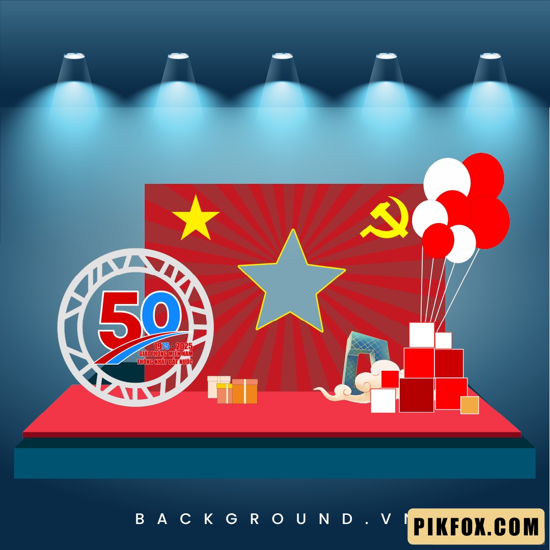 Background sự kiện 30-4