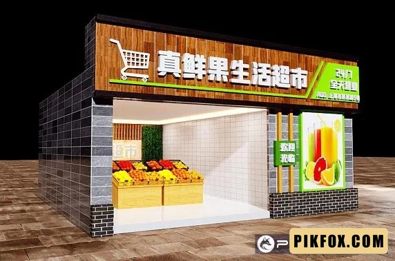 Bảng hiệu nước ép trái cây