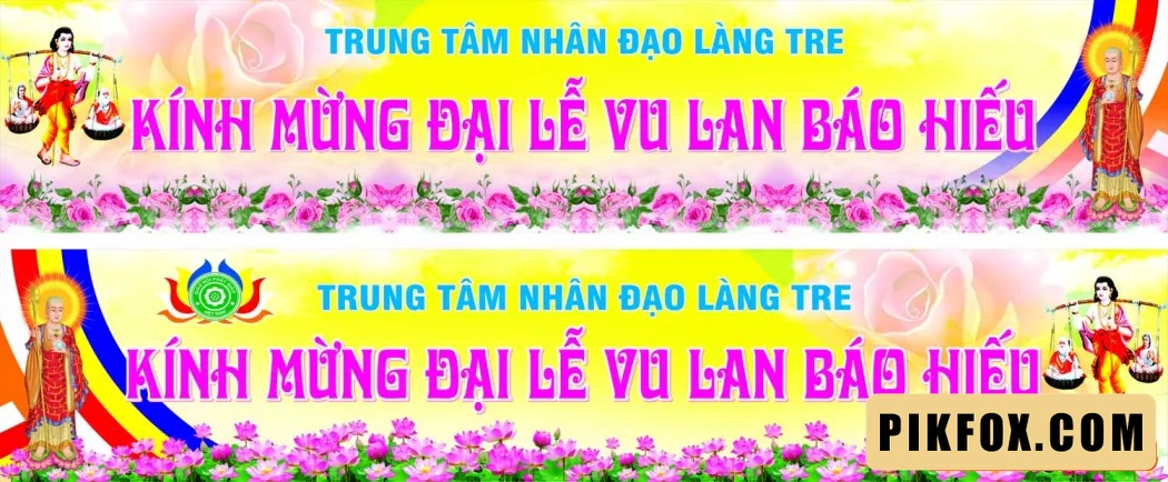 Băng rôn đại lễ Vu Lan 2025 (2)