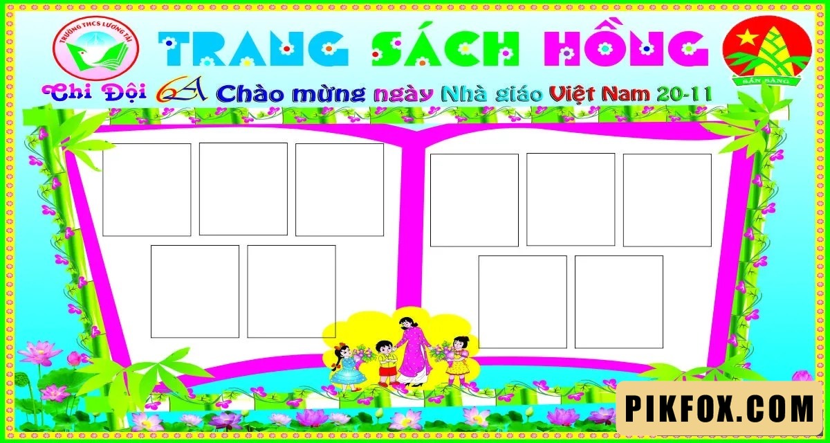 Bảng trang sách hồng