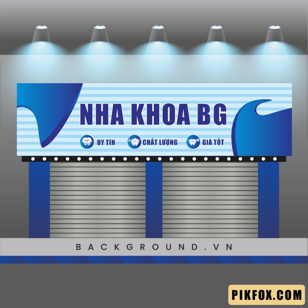 Biển hiệu nha khoa phối màu nhẹ nhàng (12)